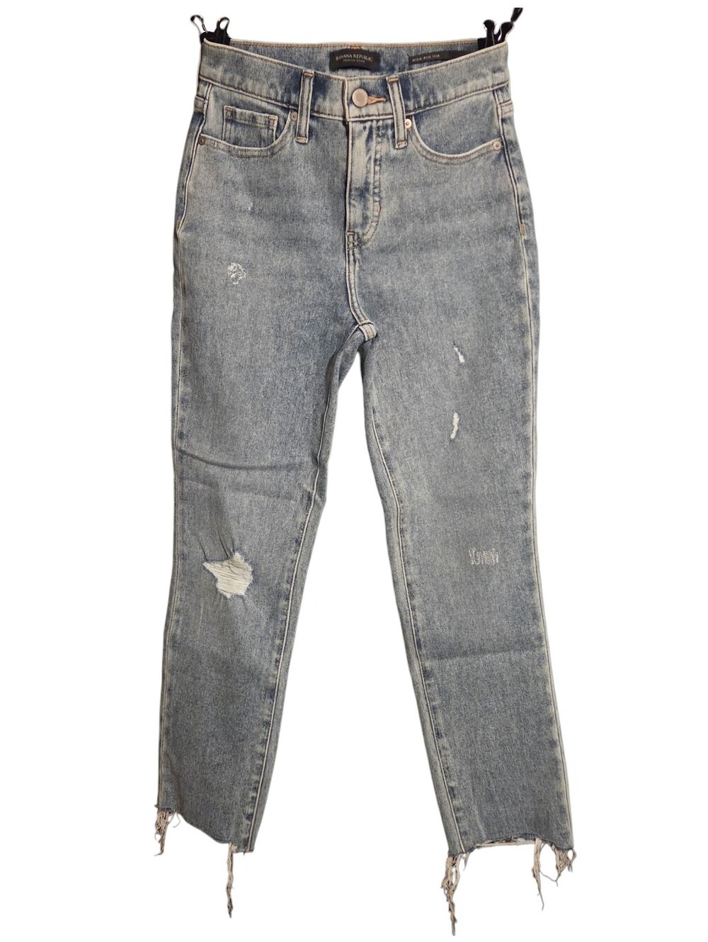 🆕️High Rise Slim Rip Ankle Jean🪞 - Picture 2 of 12